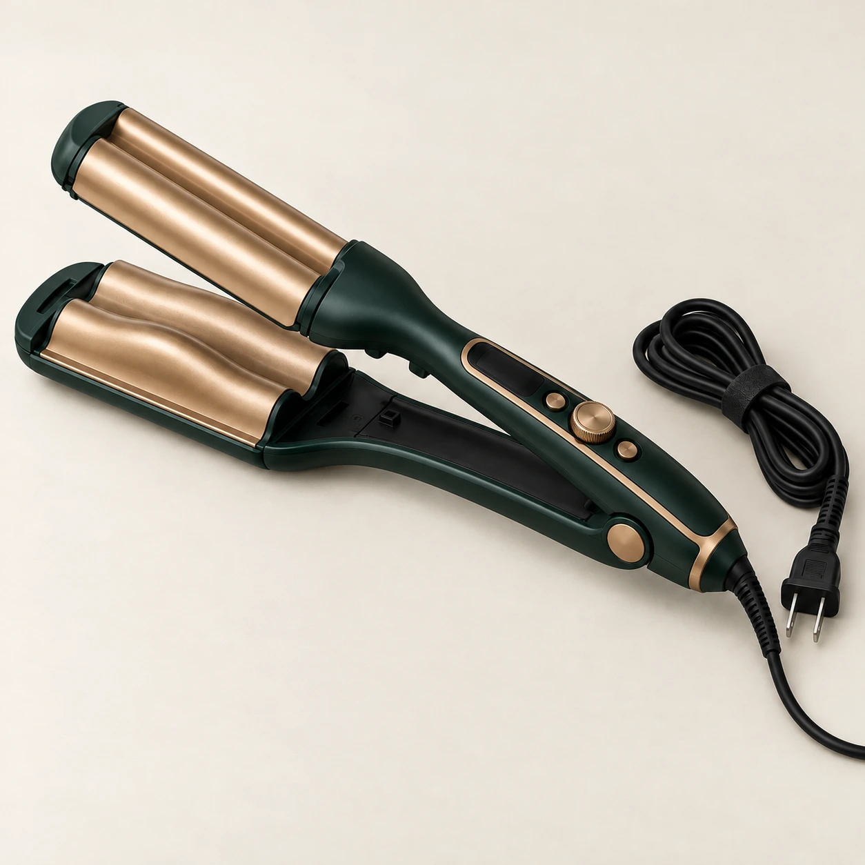 Adjustable Wave Atelier, Forest & Brass; Adjustable-depth wave plates
